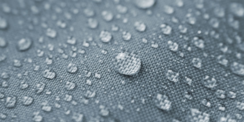 Detalle de una membrana de impermeabilización